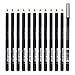 Polytree 12 Pcs Waterproof Eye Liner Pencil Eyebrow Beauty Pencils Cosmetic Make Up Set