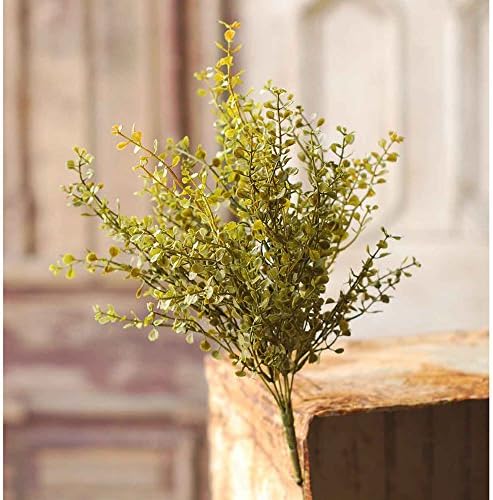 Artificial Baby's Grass Bush in Green - 14" Tall