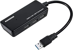 USB 3.0 Hub USB Hub with SD Card Readers(3 USB 3.0 Ports + SD & TF Card Slots) 3 Port USB 3.0 Hub USB 3.0 Data Hub with SD Card Reader MacBook, Mac, XPS, Notebook PC, USB Flash Drives, HDD,