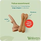 WHIMZEES Variety Box Occupy M 40 Pieces Mixed Shapes for Medium Dogs view 2