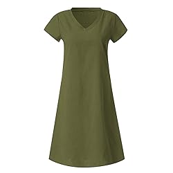 Early Day 2024 Women's Summer Cotton Linen Dress