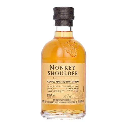 Monkey Shoulder Blended Malt Scotch Whisky Miniature 20cl 40% ABVMonkey Shoulder Blended Malt Scotch Whisky Miniature 20cl 40% ABV