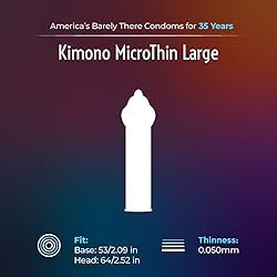 Kimono MicroThin Large Pack of 3 - Premium
