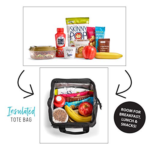 fit and fresh insulated lunch tote