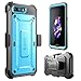 OnePlus 5 Case, SUPCASE Full-Body Rugged Holster Case with Built-in Screen Protector for OnePlus 5 (2017 Release), Unicorn Beetle PRO Series - Retail Package (Blue/Gray)