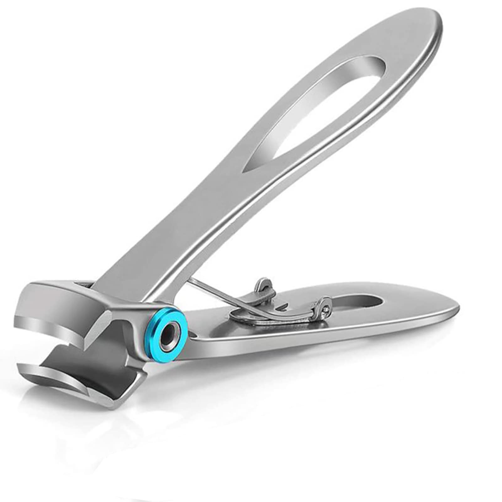 Nail Clipper,Wide Jaw Opening Nail Clippers Giant Nail Clipper for Thick Nails Stainless Steel Fingernail and Toenail Clippers Cutter Trimmer for Men Women