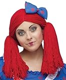 Raggedy Ann Wig Costume Accessory