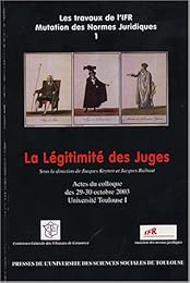 La  légitimité des juges