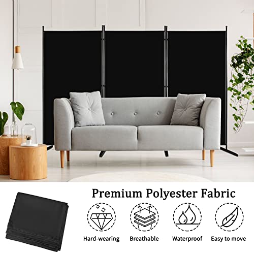 Room Divider 3Panel Folding Portable Office Walls Divider, Folding