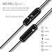in Ear Earbuds, Nevoc Wired Earbuds Mini Headphones Stereo Sound Earphones with Microphone, 3.5mm Jack, Fit with iOS and Android (Black)thumb 3