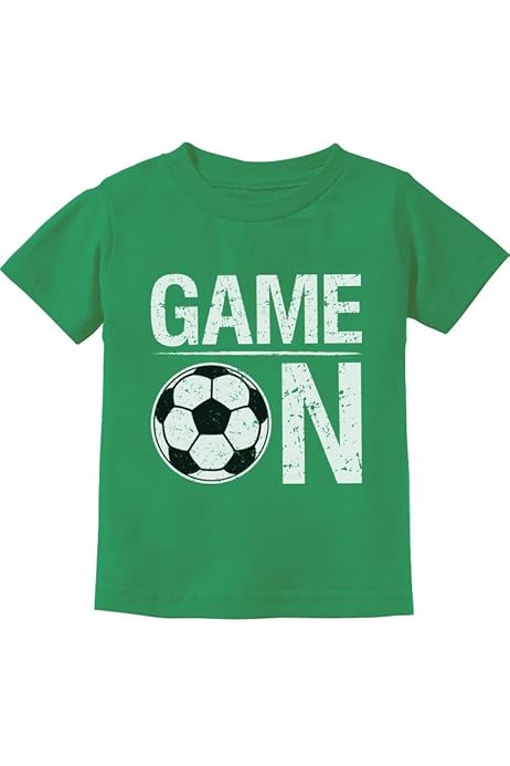 Soccer Shirts for Boys Girls Gifts for Players Game On Toddler Kids T-Shirt
