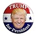 Geek Details Trump for President 2016 Pinback Button