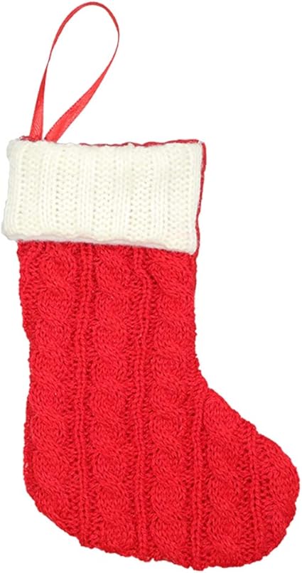 Decorazioni Natalizie A Maglia.Blanchel Calze Natalizie Lavorate A Maglia Per Caramelle Regali Decorazioni Stagionali Per Albero Di Natale Camino 17 8 Cm A1 Amazon It Casa E Cucina