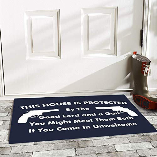 GugeABCmat Kitchen Rugs,Hearts and Merry Christmas Lettering Pen Drawing Style Illustration Hand Drawn,Waterproof,Easy Clean,Low-Profile Mats 35" W X 24" L,Multicolor - Thumbnail 2