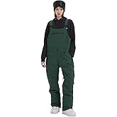 SNBOCON Women Men Snow Ski Bibs Pants Adjustable Windproof Waterproof Jumpsuit Snowboarding Insulated Warm Overall Trouser