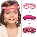 SWIM ELITE Kids Swimming Goggles - Comfortable Adjustable Strap, Anti-Fog, UV Protection, Toddler to Kid Size, Fun and Colorful Case