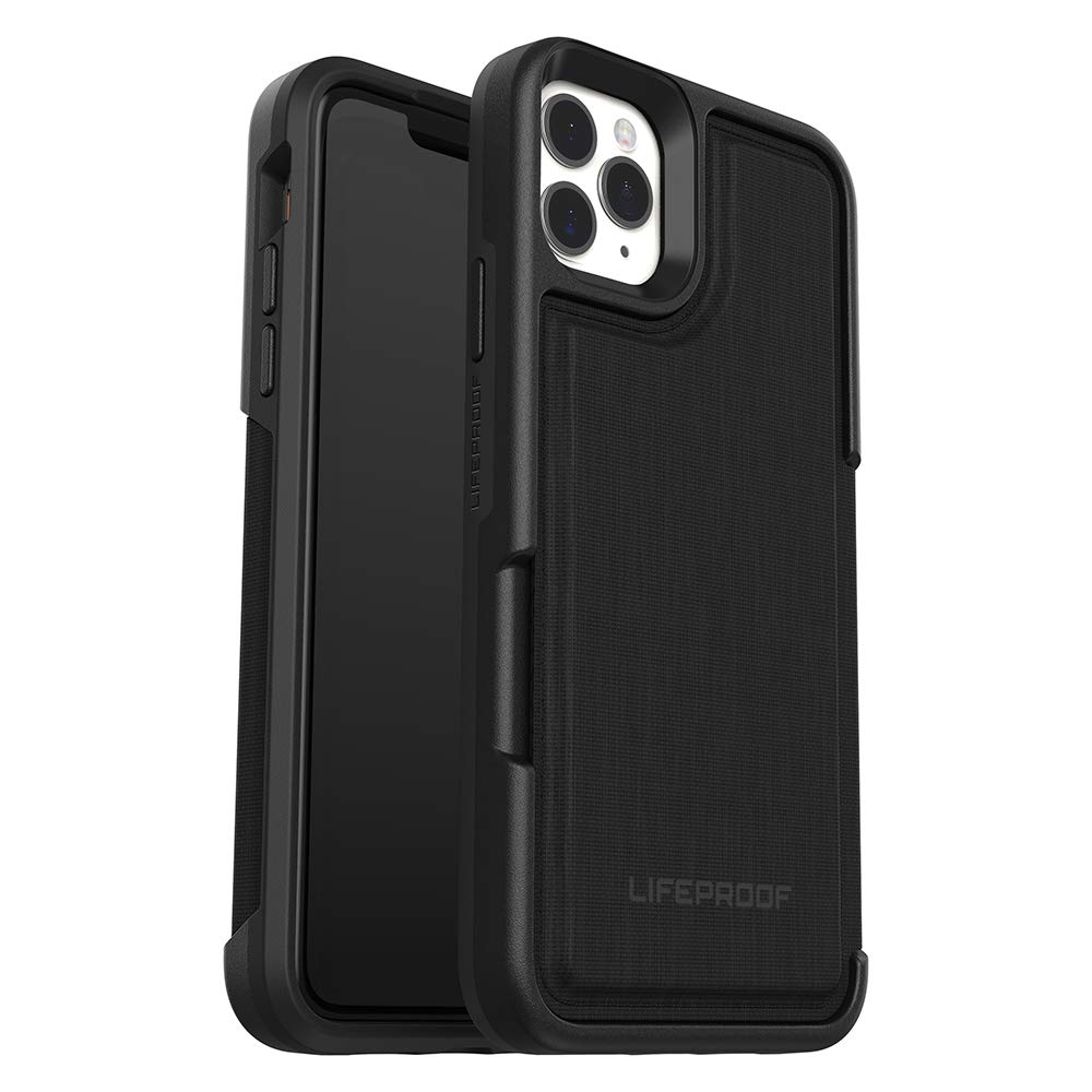 LifeProof Flip Wallet Case, Premium, Drop Protective Wallet Case for iPhone 11 Pro Max - Dark Night (77-63511)