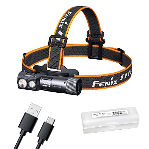 Fenix HM71R Headlamp, 2700 Lumen Super Bright USB-C