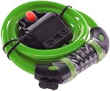 GOFRIEND Bike Lock 5 Digit Resettable 1.2m x 12mm Green TY566 High Security view 6