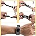 AIWELL Band Cover for Fitbit Charge 2, Silicone Rubber Sleeve Protect Case Screen Protector Charge 2 Accessory (2PC-03)