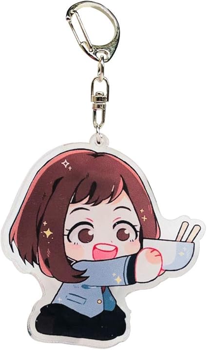 Amazon Com Bowinr My Hero Academia Key Chain All Might Izuku Midoriya Todoroki Shoto Katsuki Bakugou Kawaii Keychain Keyring For Anime Fans Style 27 Arts Crafts Sewing
