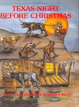 Hardcover Texas Night Before Christmas Book