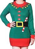 For G and PL Women's Ugly Christmas Sweater