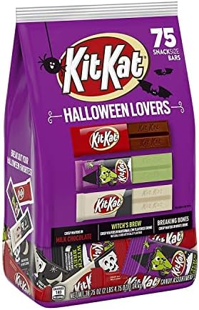 KIT KAT Halloween Lovers Assorted Milk Chocolate and Creme Snack Size ...