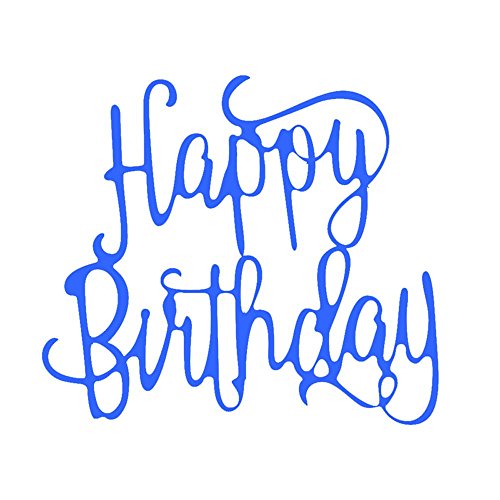 Metal Cutting Dies, Scrapbooking Photo, Album Decor, Stencil Template Paper Card Making, Embossing DIY Crafts Molds (Happy Birthday) - Thumbnail 7