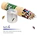 iArtker Adults and Kids Art Supplies Trilateral Long Colored Pencils with Sharpener (set of 36)