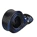 SF Standard Casting Fishing Rod Cover Rod Sock Rod Sleeve (New Black/Blue)