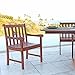 VIFAH V415 Outdoor Wood Arm Chair
