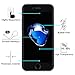 OMOTON iPhone 7 Plus Full Coverage Tempered Glass Screen Protector with [9H Hardness] [High Definition] [Anti-Scratch] [Bubble Free] for Apple iPhone 7 Plus, 5.5 Inch, Black