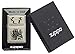 Zippo Scrimshaw Emblem Pocket Lighter, High Polish Chrome