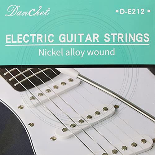 Danchet E211 Nickel Wound Electric Guitar Strings,Regular Light(1 set)