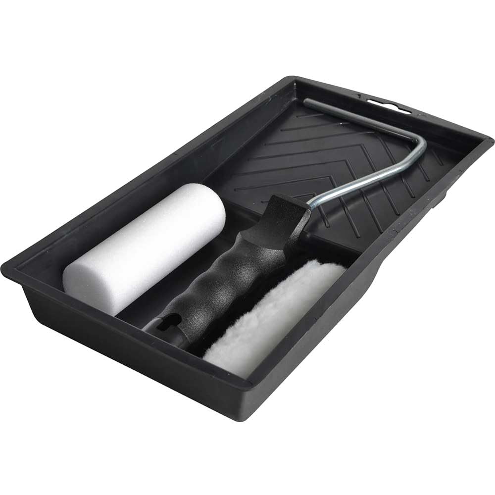 Faithfull RKITMINI Mini Roller Frame Tray with 2 Refills