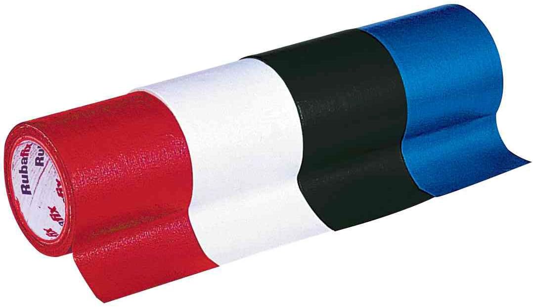 Rubafix 558100 Duct Tape 50 mm x 3 m White