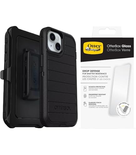 Amazon.com: OtterBox Defender Pro Series Case for iPhone 15 with