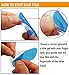OHYAIAYN 48pcs Gel Sheets for Gel Pad, Abs Trainer Replacement Gel Sheet Abdominal Toning Belt Muscle Toner Ab Trainer Accessories (2pcs/Packs, 24packs/Box)