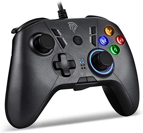 21最新版 Easysmx 有線ps3 Pcゲームパッド パソコンゲーミングコントローラー 連射 Sale開催中 振動機能搭載 Windows Android Ps3 Boxに対応 Tv ブラック