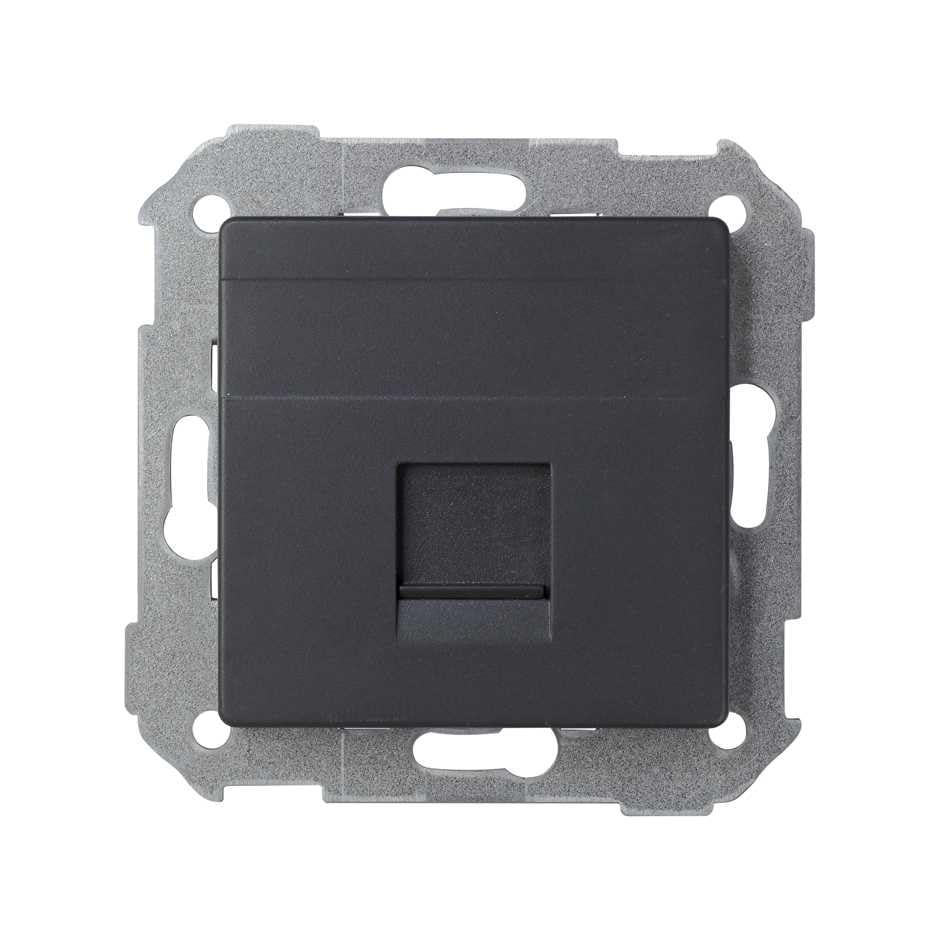 Simon - 82005-38 lid rj45 s-82 Graphite ref. 6558238079