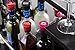 KORBAR – 5 Funny Reusable Silicone Caps Stoppers +1 Pourer, For Wine Bottle - Perfect Gift Accessory