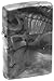 Zippo Skull Pocket Lighter, Softouch