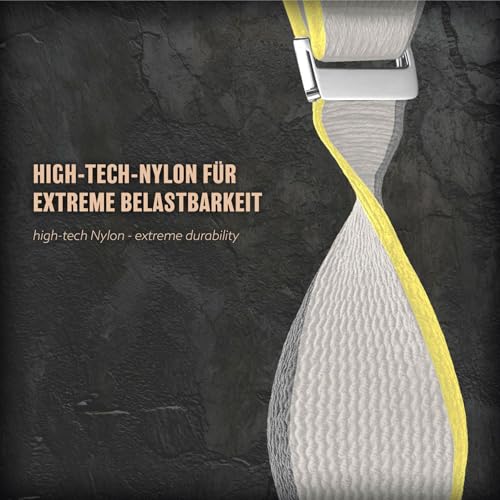 ONEFLOW Nomad Strap Compatible with Apple Watch Outer Nylon Fabric Bracelet Sports Bracelet with Closure, Textile iWatch Bracelets Women Men Sport