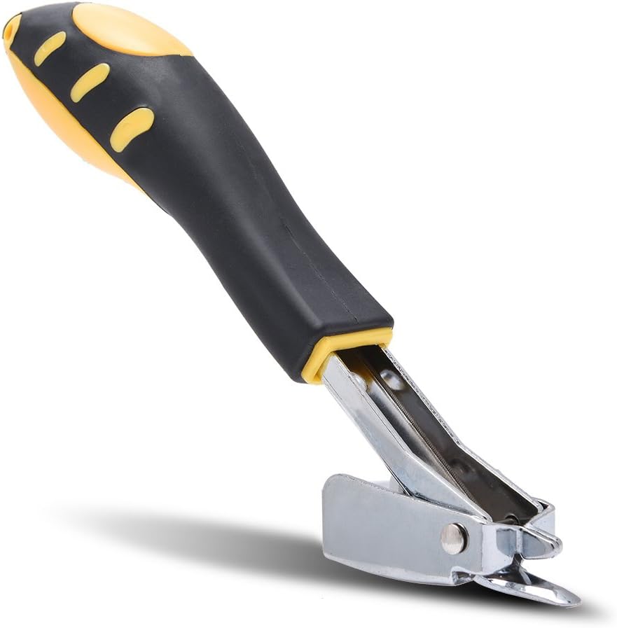 WOLFWILL 3 in 1 Heavy-Duty Staple Gun Kit with Remover Brad Nail Gun Bonus 3 Types Nail Set - - 