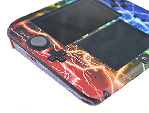 image for TECTINTER Lightning Design Video Game Vinyl Skin Decal for Nintendo 2D