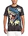 The Mountain Lightning Rex Adult T-Shirt, Black, Medium