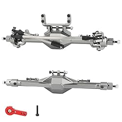 ZXYRC SCX10 CNC Metal Front Rear Straight Complete