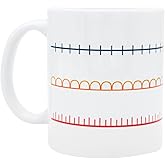 Hidden Message FDT Mug,Fuck Mug Anti Subtle FDT Ceramic Cup Gift Double-sided Design Gifts