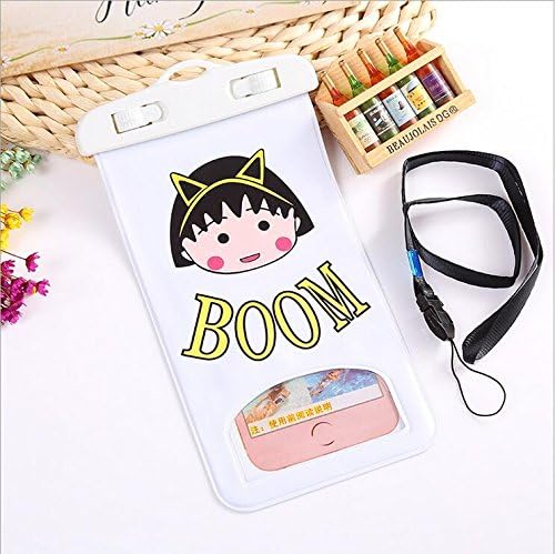 Cartoon Universal Waterproof Case Phone Pouch Dry Bag for Apple iPhone X / 8 / 7 / 6 / 6s plus Samsung galaxy S8 / S7 LG V20 Google Pixel HTC (Sakura Momoko)